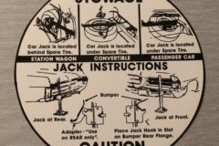 Jack Instruction Dekal Pontiac, Grand Prix 1965