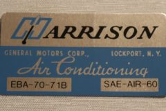 Air Contition Dekal Pontiac 1971