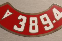 Luftrenar Dekal Pontiac 389-4V
