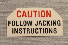 Jack Base Dekal Pontiac 1959-61