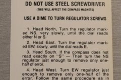 Glowbox Compass Dekal Chevrolet 1937-59
