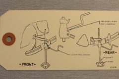 Jack Instruction Tag Chevrolet 1941-48