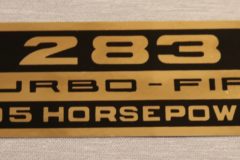 Ventilkåps Dekal 1964-67 Chevrolet