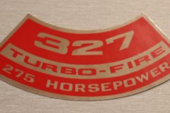 Luftrenar Dekal Chevrolet 1966-68