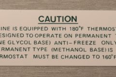 Cooling System Dekal 1967-69 Chevrolet