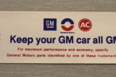 Luftrenar Dekal Camaro 307" 1970