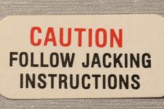 Jack Instruction Malibu 1978