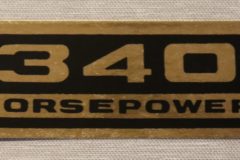 Ventilkåps Dekal Chevrolet 340Hp