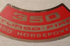 Luftrenar Dekal Chevrolet 350 Turbo-Fire 350 HP