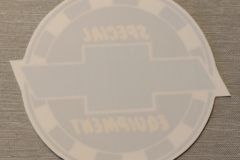 Spec. Parts Window Dekal Chevrolet