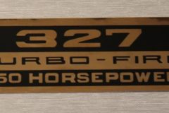 Ventilkåps Dekal Chevrolet 327" Turbo-Fire 350 HP