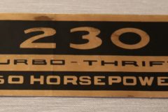 Ventilkåps Dekal Chevrolet 230"