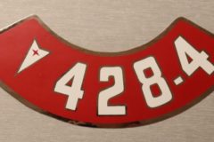 Luftrenar Dekal Pontiac 428-4V