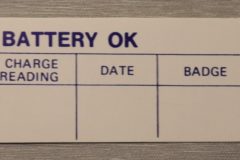 Battery Test OK Dekal Edsel, Lincoln, Mark, Mercury 1960-63