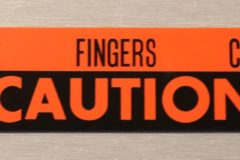 Caution Fan Dekal Mercury 1961-66