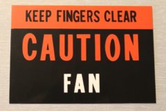 Caution Fan Dekal Mercury 1964