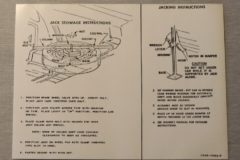 Jack Instruction Dekal Mercury Cab 1966