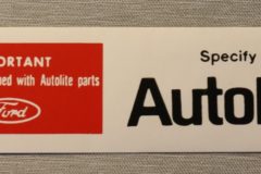 Luftrenar Dekal Lincoln, Mercury 1968-75