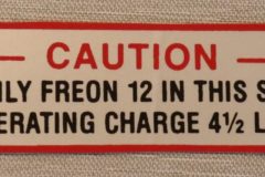 Ac Compressor Dekal Ford 1955--56