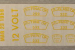 Paint OK Dekal Set Ford & T-Bird 1956