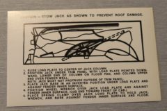 Jack Instruction Dekal Skyliner 1959