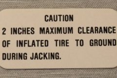 Jack Base Dekal Galaxie 1963-66