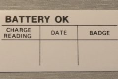 Battery Test OK Dekal Ford 1964-85 & Mustang 1965-66