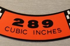 Luftrenar Dekal Ford 1964-66