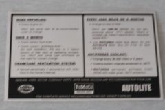 Service Spec. Dekal Ford 1967-69