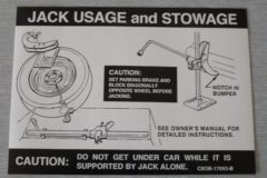 Jack Instruction Dekal Falcon 1968-69