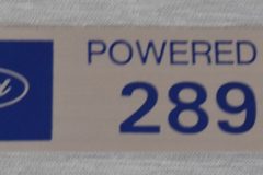 Ventilkåps Dekal Ford Powered by 289