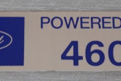 Ventilkåps Dekal Powered by 460