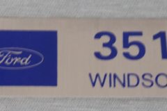 Ventilkåps Dekal Ford 351 Windsor