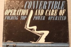 Convertible Top Operation Manual
