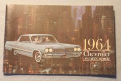 Instruktionsbok, Chevrolet 64