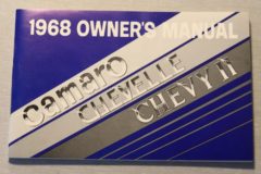 Instruktionsbok, 1968 Camaro, Chevelle, Chevy II