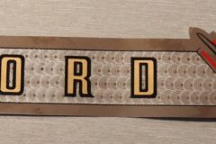 Ventilkåps Dekal Ford 272 C.U.I 1955