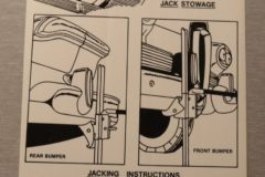 Jack Instruction Dekal Edsel 1958