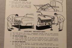 Jack Instruction Lincoln 1958