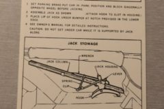 Jack Instruction Lincoln 1967