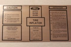 Luftrenar Dekal Cougar 1969