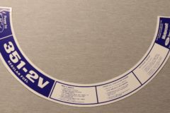 Luftrenar Dekal Ford 351-2V 1972-73