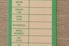 Smörjdekal, Edsel 1958-1960