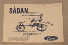 Försäljningsbroschyr Ford, Mercury 1962