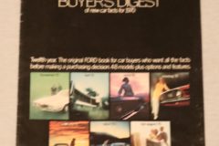 Försäljningsbroschyr Ford 1970 Performance