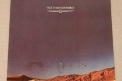 Försäljningsbroschyr Thunderbird 1976