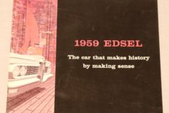 Försäljningsbroschyr Edsel 1959