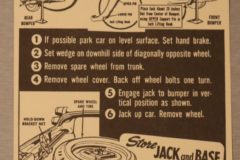 Jack Instruction DeSoto 1959