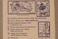 Jack Instruction Chrysler 1968