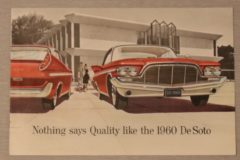 Försäljningsbroschyr DeSoto 60